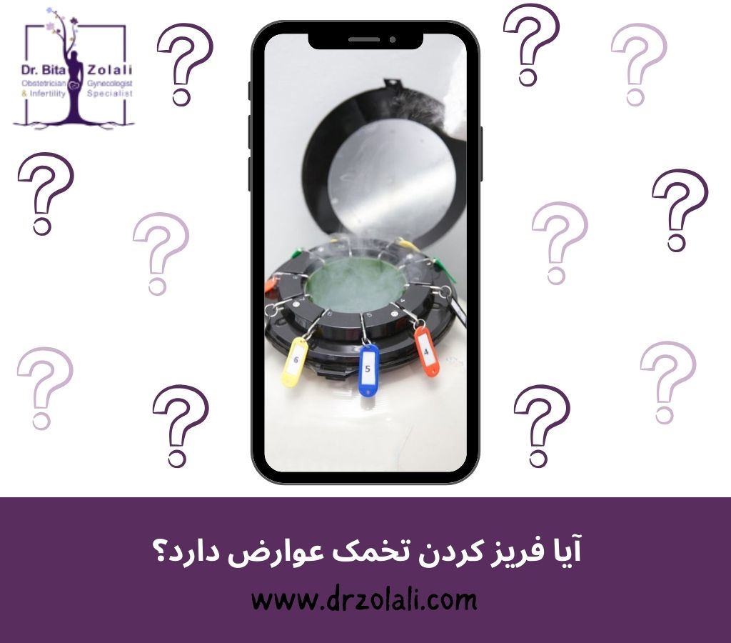 عوارض فریز تخمک – دکتر بیتا زلالی عوارض فریز تخمک - دکتر بیتا زلالی