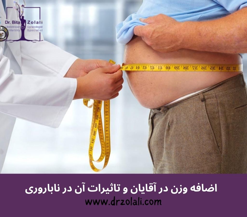 اضافه وزن در آقایان و تاثیرات آن در ناباروری – دکتر بیتا زلالی اضافه وزن در آقایان و تاثیرات آن در ناباروری - دکتر بیتا زلالی